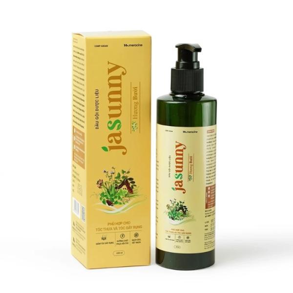 Dầu gội dược liệu JASUNNY hương bưởi (Chai 220ml)