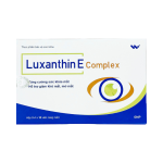 Luxanthin E Complex - Viên uống tăng cường sức khỏe mắt, hỗ trợ giảm khô và mờ mắt (Hộp 30 viên)