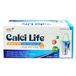 Calci Life OPV - Siro bổ sung canxi (Hộp 20 ống)