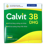 Calvit 3B DHG - Dung dịch uống tăng cường sức khỏe, bổ sung canxi (Hộp 10 ống)