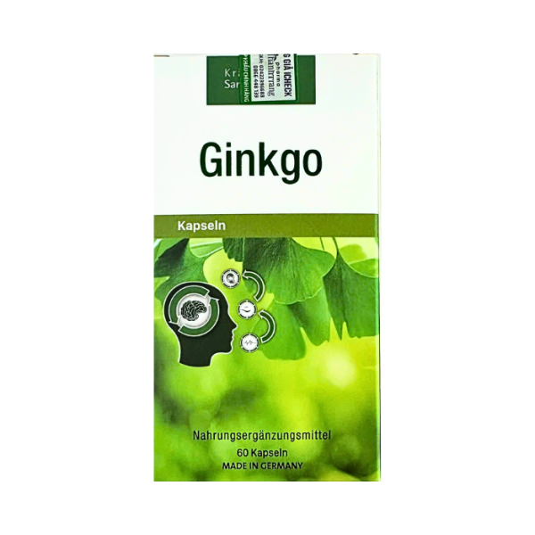 Viên uống bổ não Sanct Bernhard Ginkgo Kapseln (Hộp 60 viên)