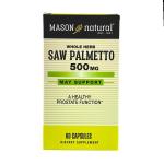Mason Natural Saw Palmetto - Hỗ trợ điều trị phì đại tiền liệt tuyến (Hộp 60 viên)